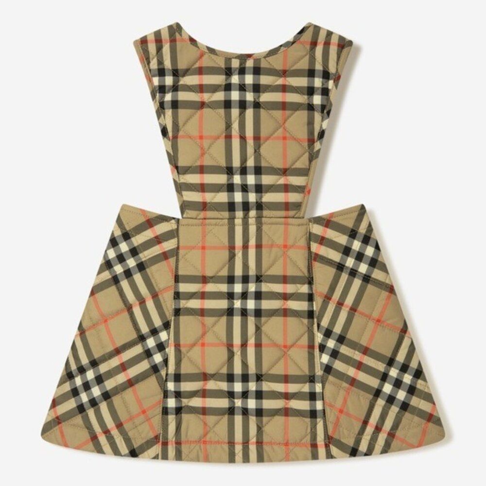 Burberry Halima Check-Print Quilted Jumper, NWT, Size 12 Mos - Picture 3 of 14